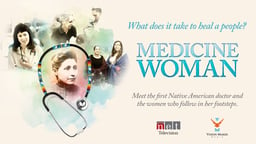 Poster for Medicine Woman with images from the film