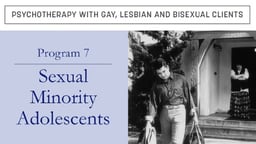 Sexual Minority Adolescents - With Ron Scott