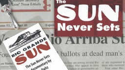 The Sun Never Sets - A Small Town Newspaper