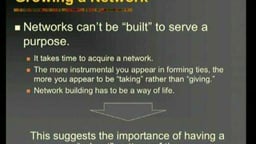 Building Personal Networks by James Baron