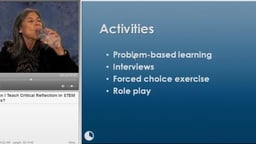 How Can I Teach Critical Reflection in STEM Courses?