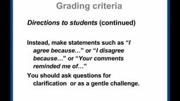 Improve Participation to Enhance Learning in Online Courses