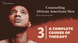 Counseling African American Men, Volume 3: A Complete Course of Therapy