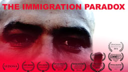 Still image from film The Immigration Paradox