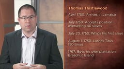 Thomas Thistlewood's Plantation Revolution