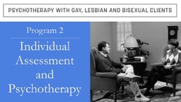 Individual Assessment and Psychotherapy - With Ron Scott