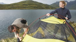 Selecting a Campsite and Pitching Shelter