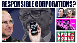Responsible Corporations? Google, Apple & News Corp