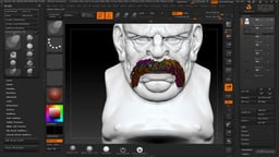 ZBrush 4 Character Production 3 - Creating the UVs and Texturing the Game Model