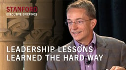 Leadership Lessons Learned the Hard Way