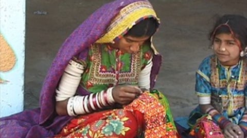 Mirror Work & Embroideries Of Kutch