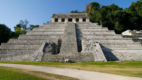 Sarcophagus Cover of Pakal at Palenque