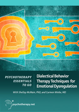 Dialectical Behavior Therapy Techniques for Emotional Dysregulation