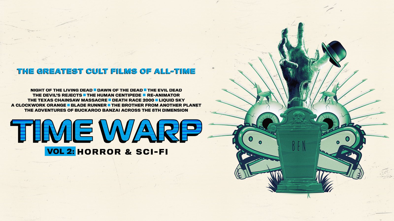 Time Warp Vol 2 – Horror & Sci-Fi