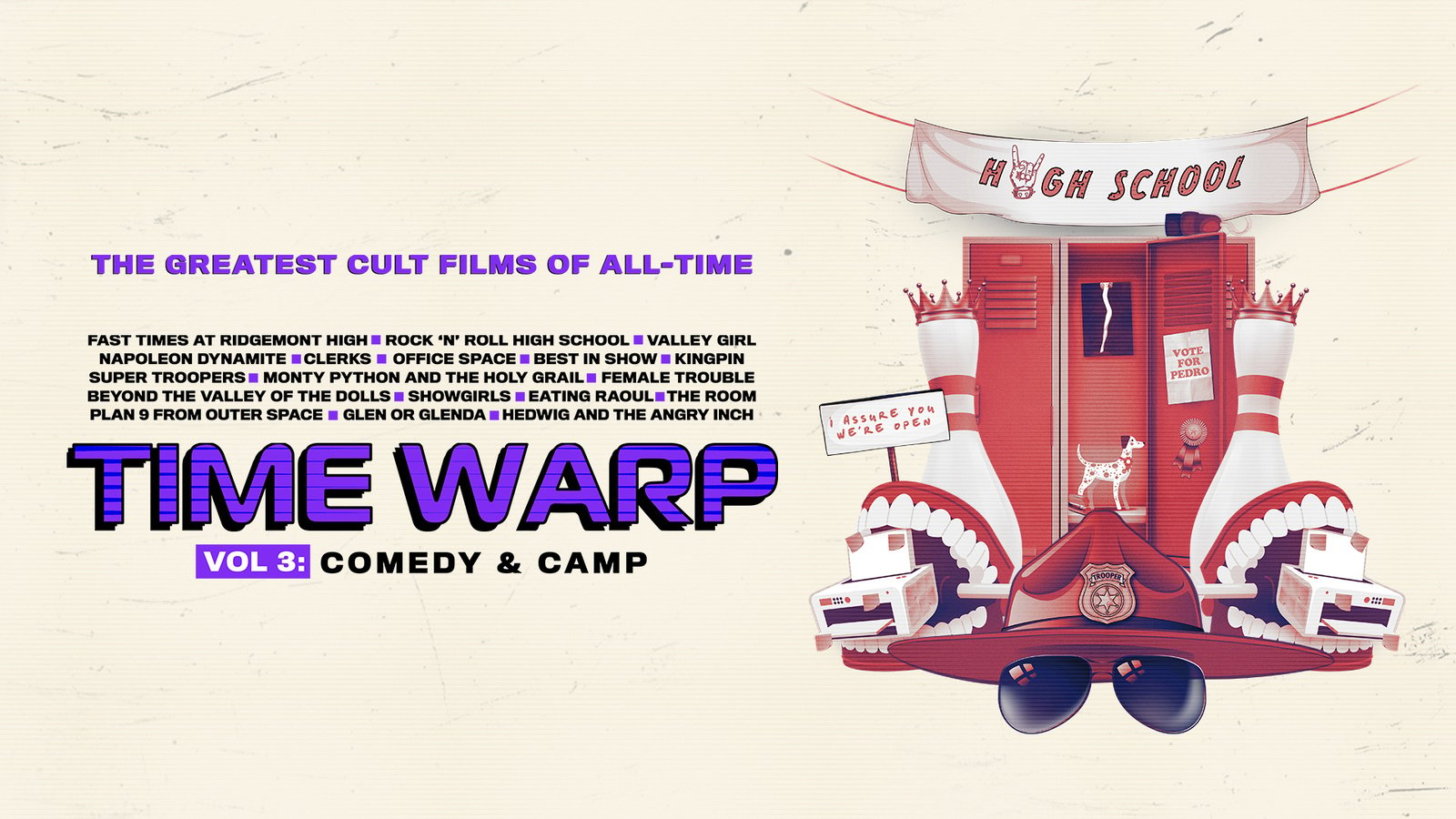 Time Warp Vol 3 – Comedy & Camp