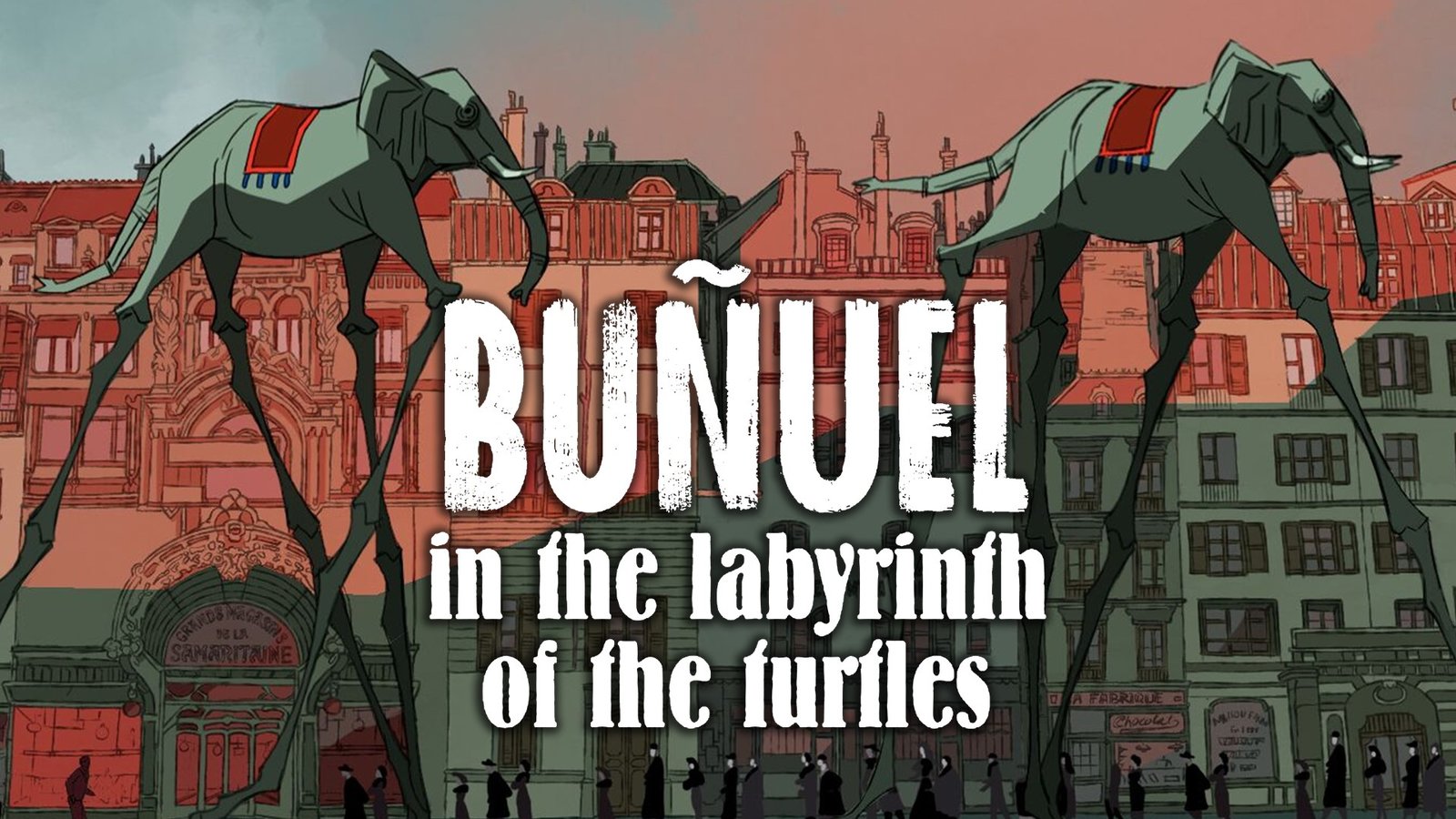 bunuel in the labyrinth of the turtles coloring page to print